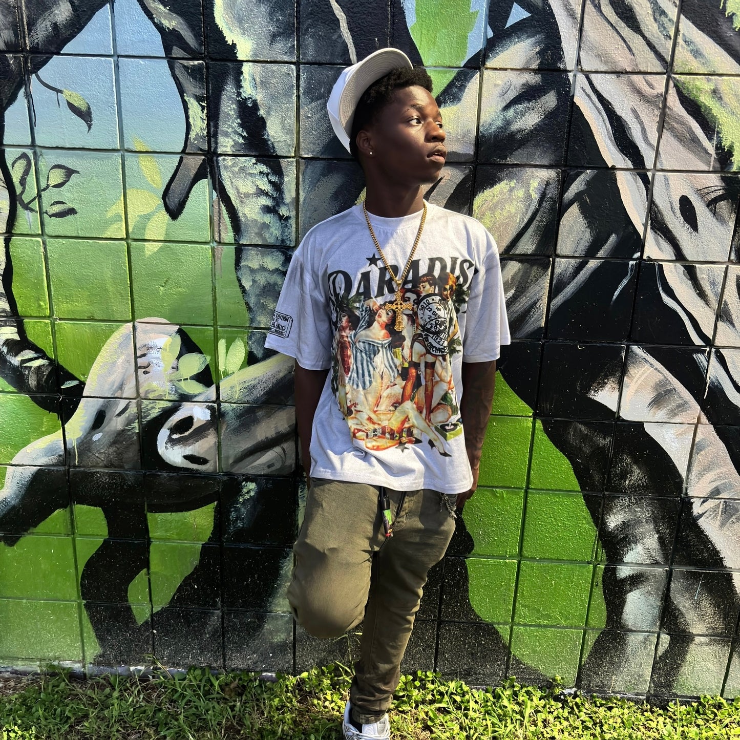 *PARADISE* Oversized Tee