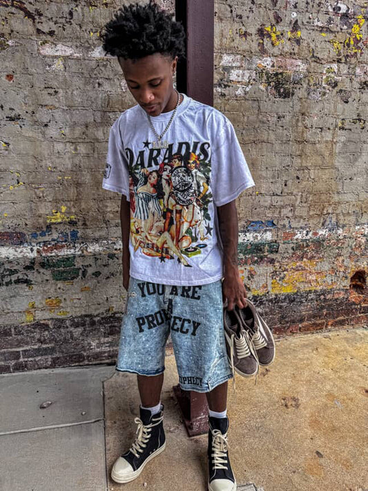 *PARADISE* Oversized Tee